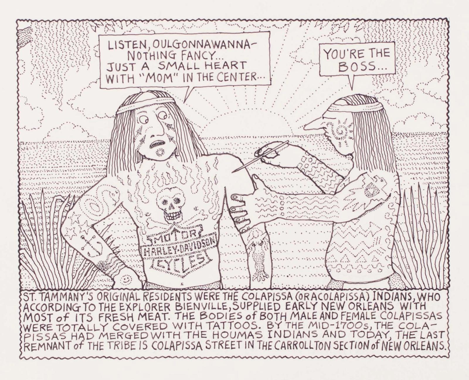 ST. Tammany's Original Residents Were The Colapissa (Oracolapissa) Indians