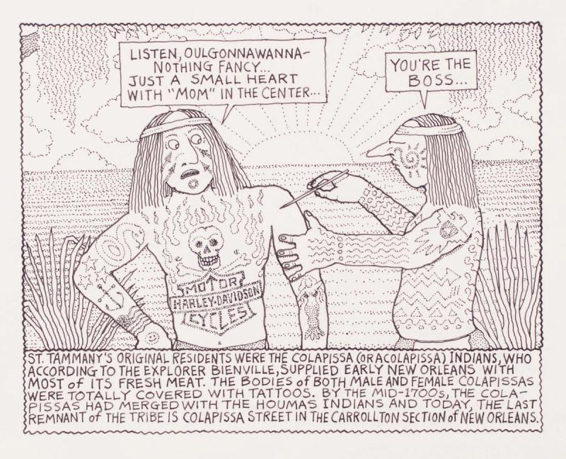 ST. Tammany's Original Residents Were The Colapissa (Oracolapissa) Indians