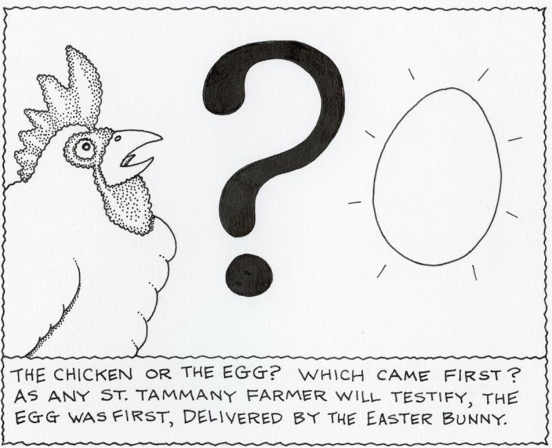 The Chicken Or The EGG? Which Came First?