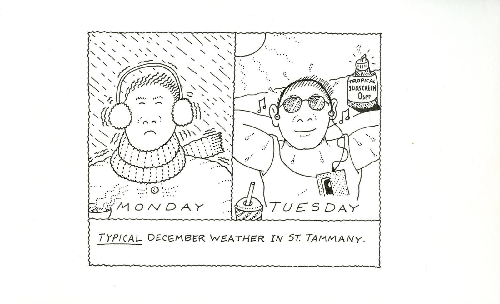 Typical December Weather In St. Tammany