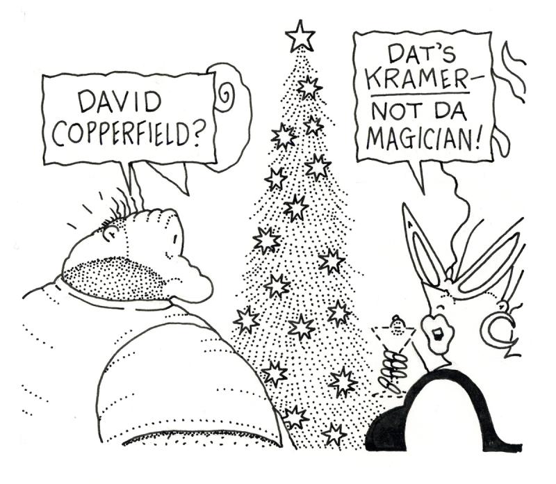 Dat's Kramer - Not Da Magician!