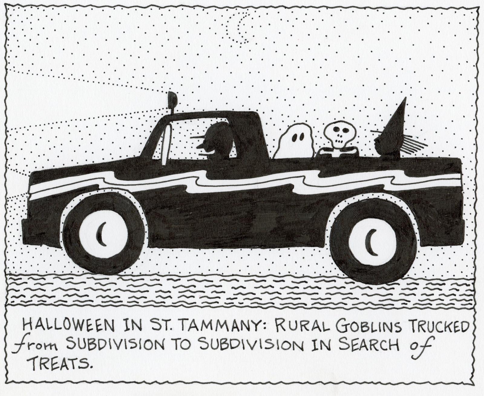 Rural Goblins Trucked from Subdivision To Subdivision