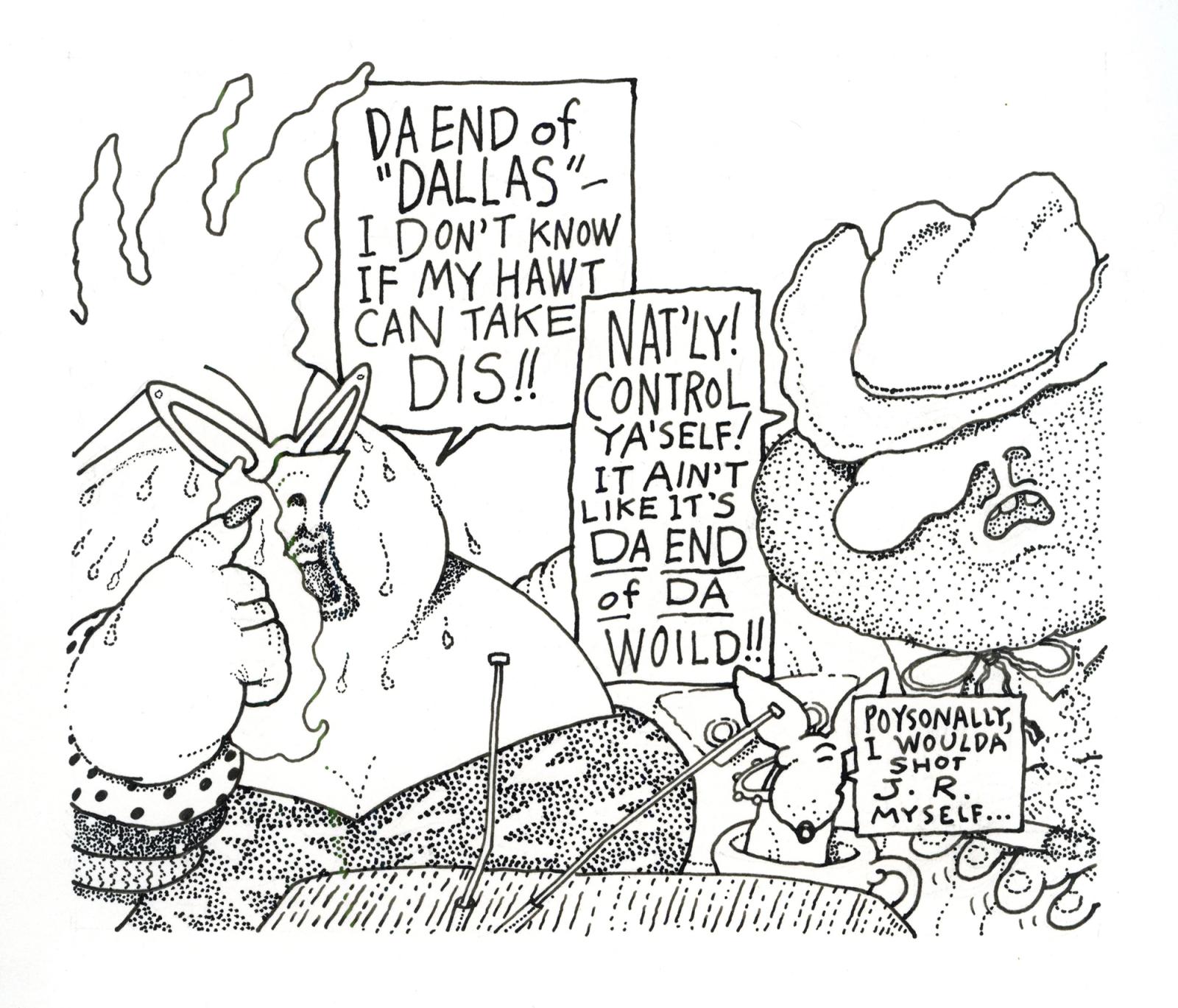Da End of "Dallas" - I Don't Know If My Hawt Can Take Dis!!