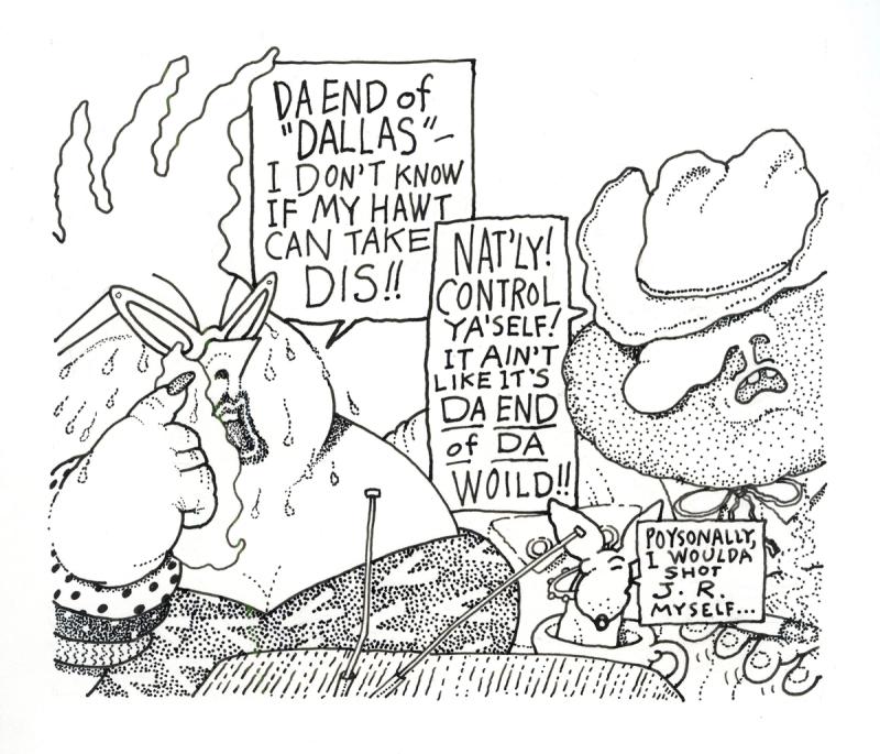 Da End of "Dallas" - I Don't Know If My Hawt Can Take Dis!!