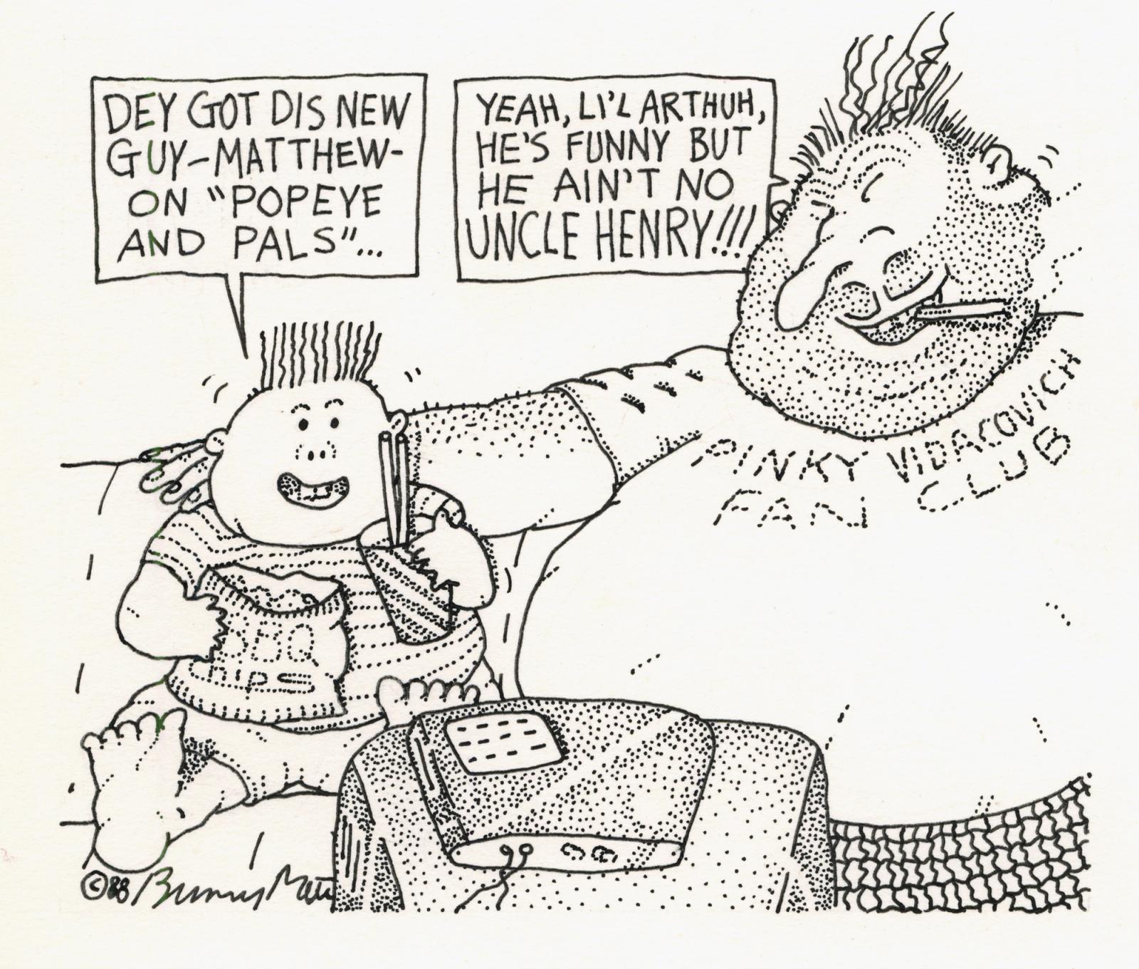 Dey Got Dis New Guy-Matthew- On "Popeye And Pals"