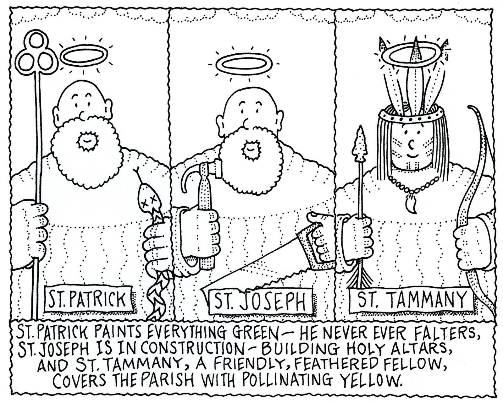 St. Patrick St. Joseph St. Tammany