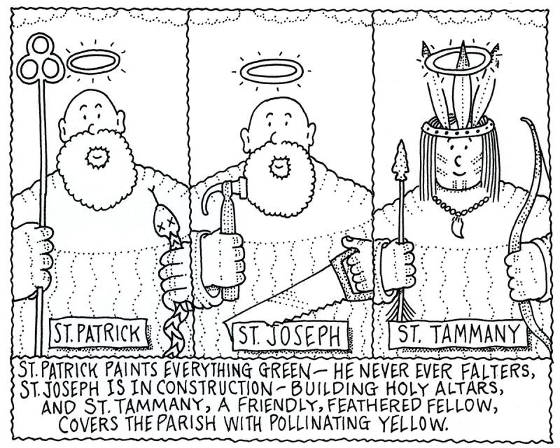 St. Patrick St. Joseph St. Tammany