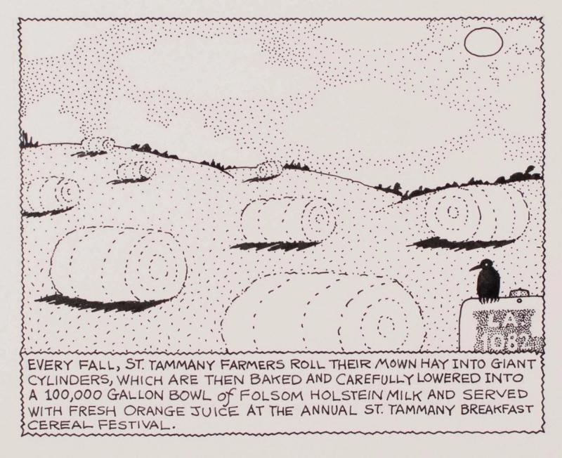 Every Fall, St. Tammany Farmers Roll Their Mown Hay Into Giant Cylinders..
