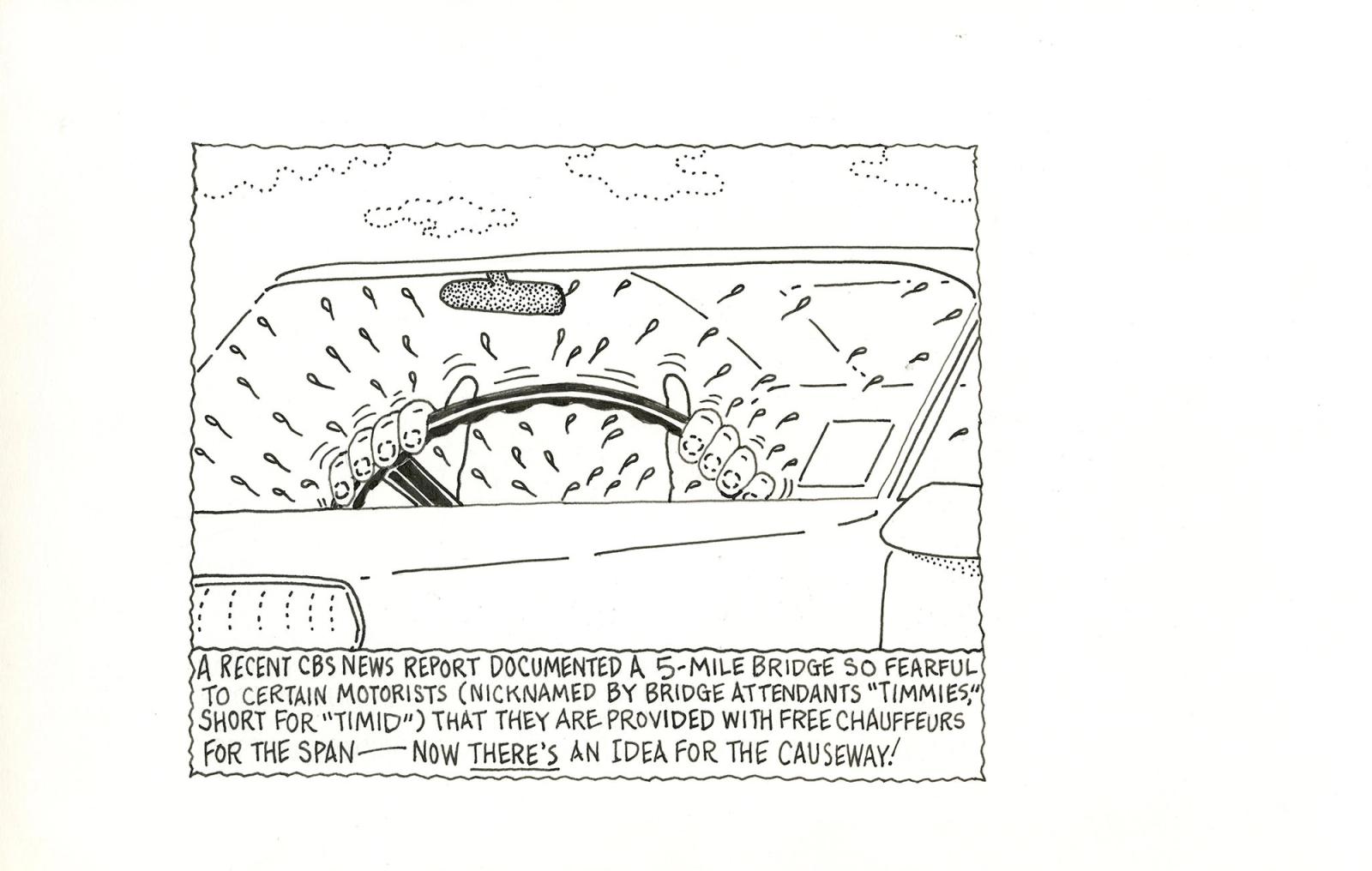 A Recent CBS news report documented a 5-mile bridge