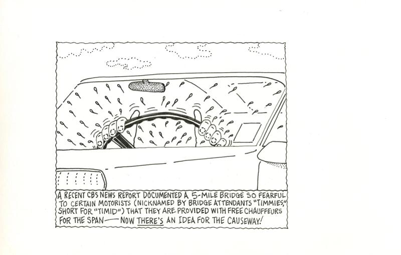 A Recent CBS news report documented a 5-mile bridge