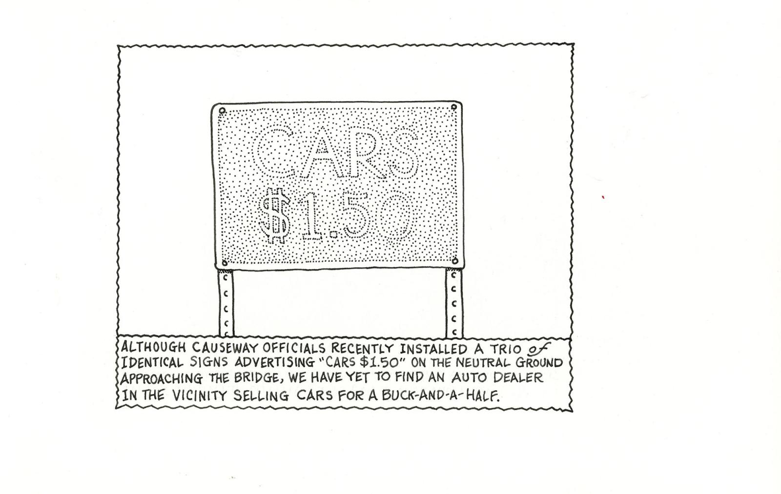 CARS $1.50
