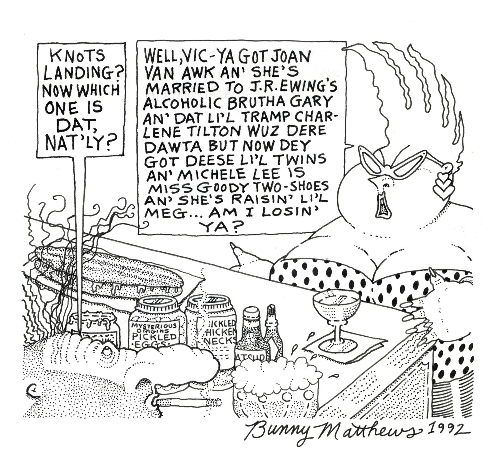Knots Landing? Now Which One Is Dat Nat'Ly?
