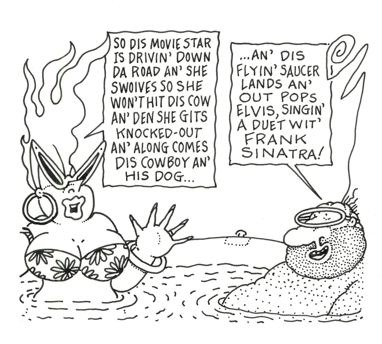 Elvis, Singin' A Duet Wit' Frank Sinatra!