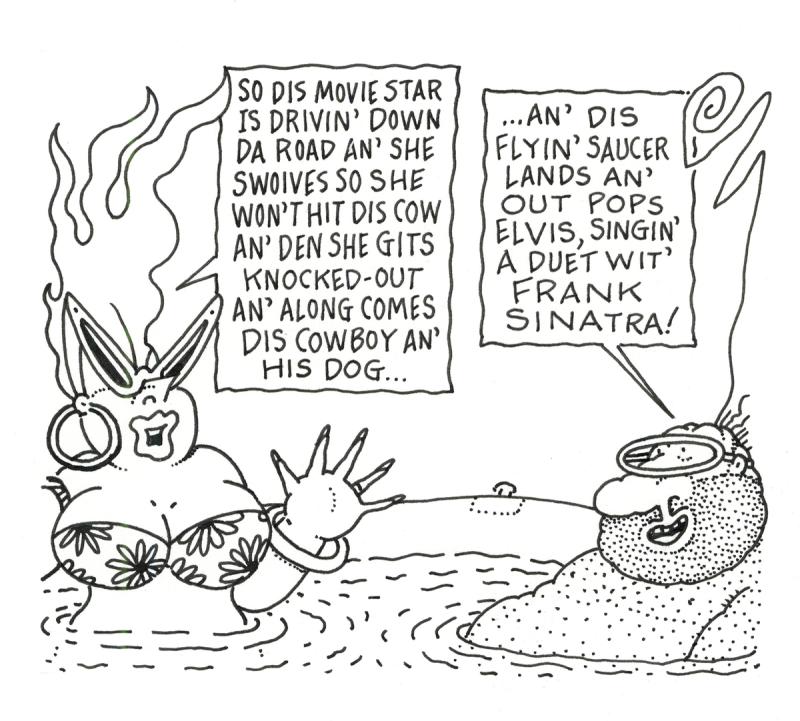Elvis, Singin' A Duet Wit' Frank Sinatra!