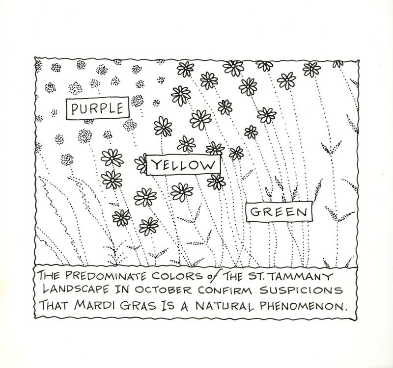 The Predominate Colors of The St. Tammany Landsscape Confirm Suspicions