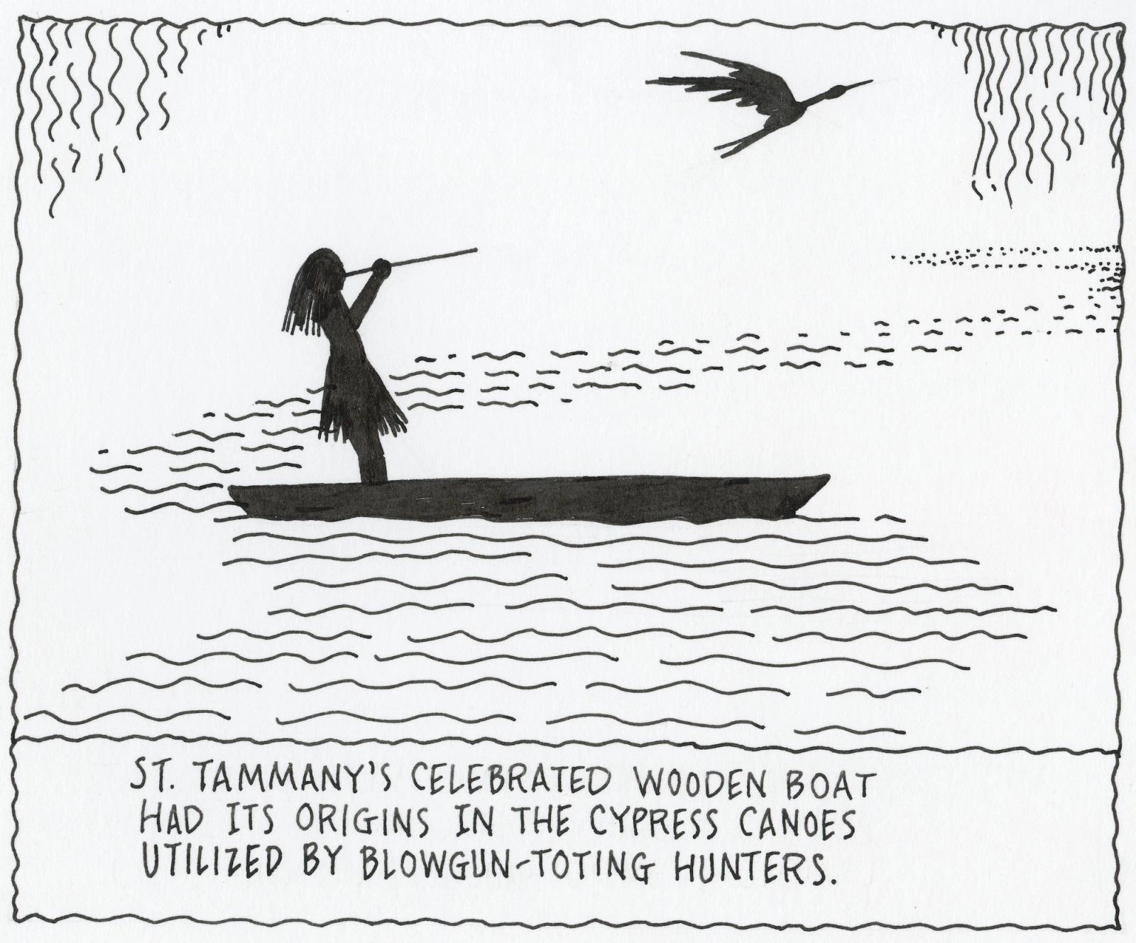 St. Tammany's Celebrated Wooden Boat