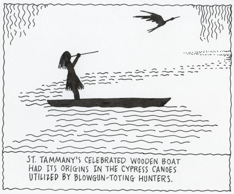St. Tammany's Celebrated Wooden Boat