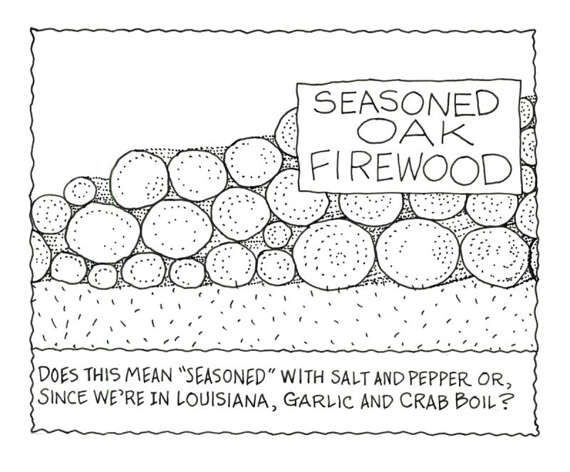 Does This Mean "Seasoned" With Salt and Pepper, Or,