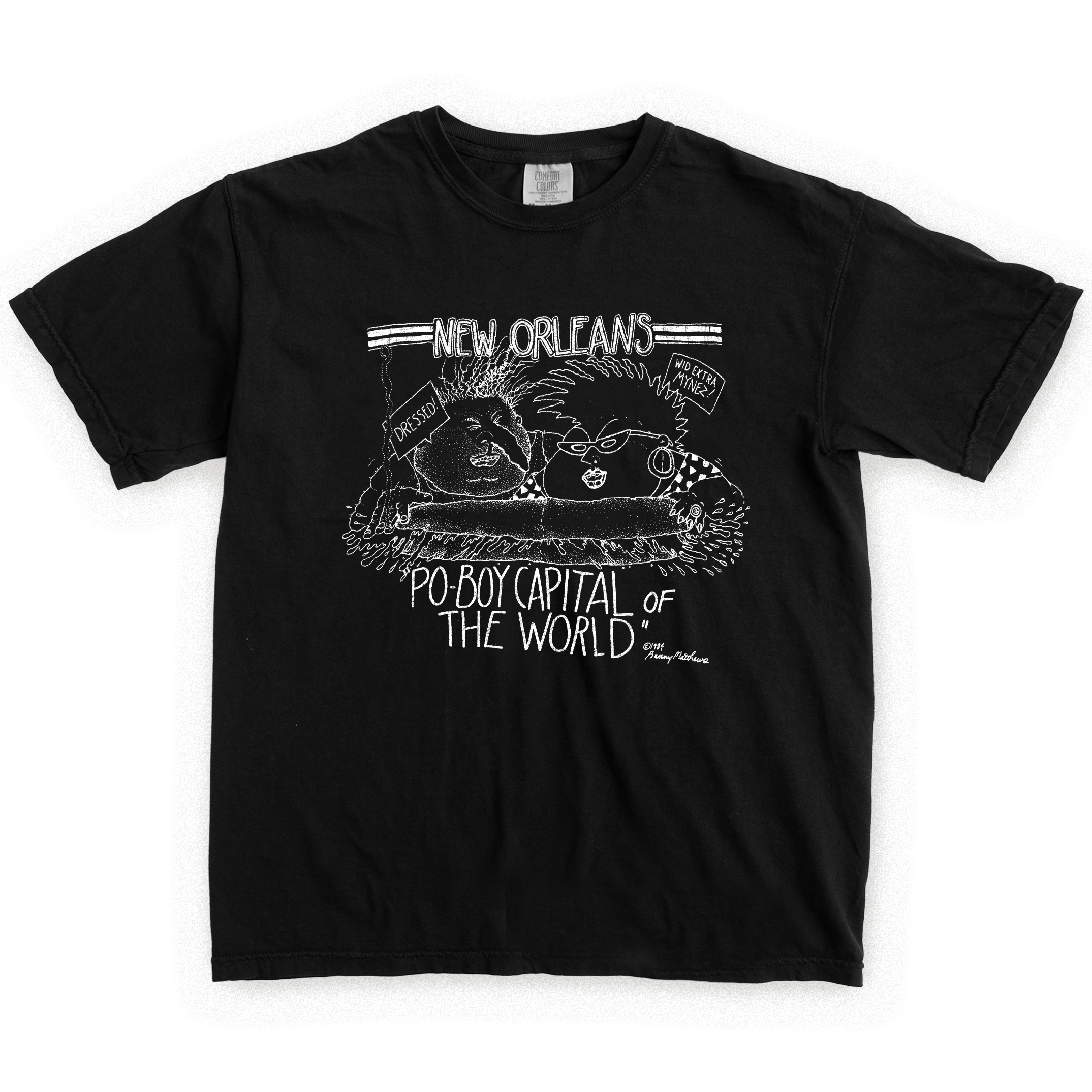Po-boy Capital of the World T-shirt