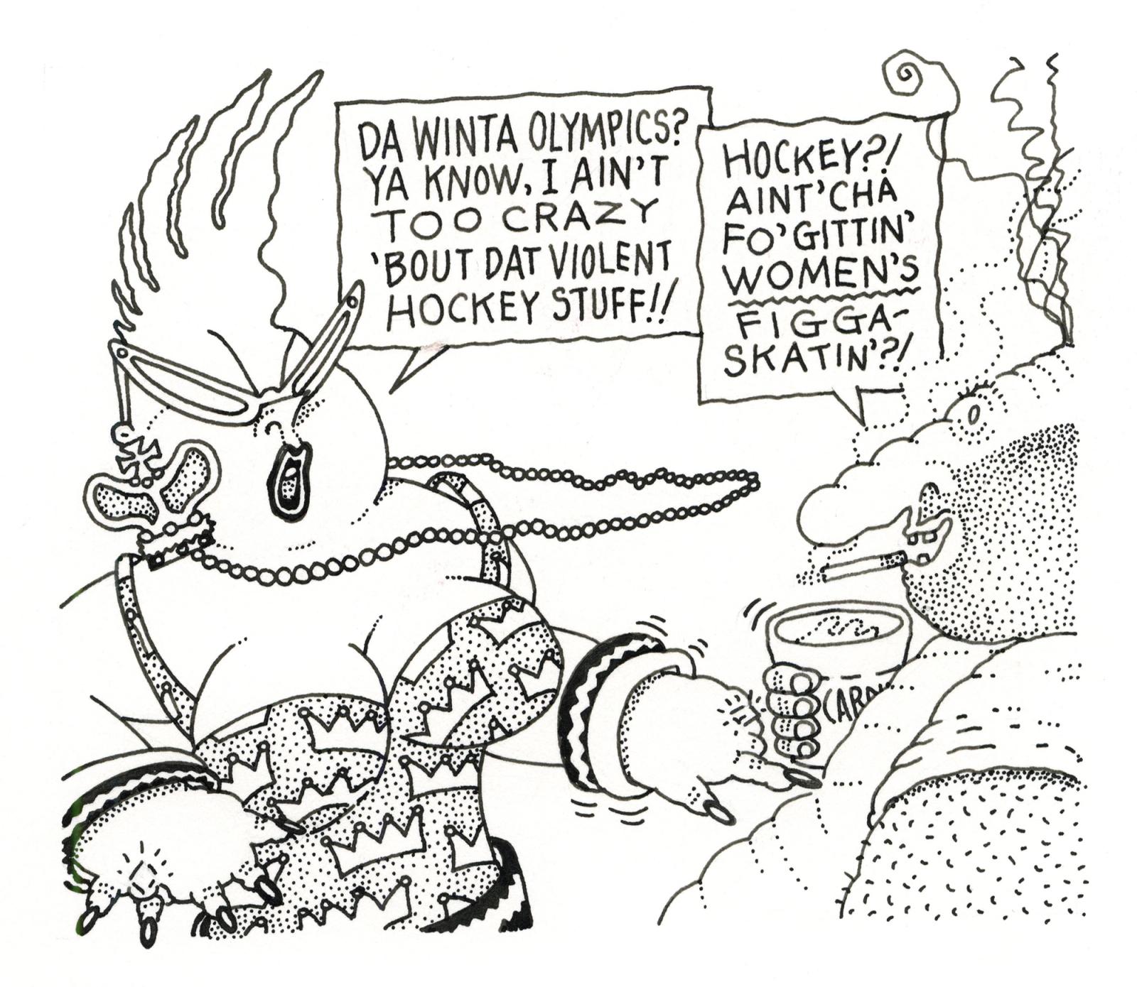 I Ain't Too Crazy 'Bout Dat Violent Hockey Stuff!!