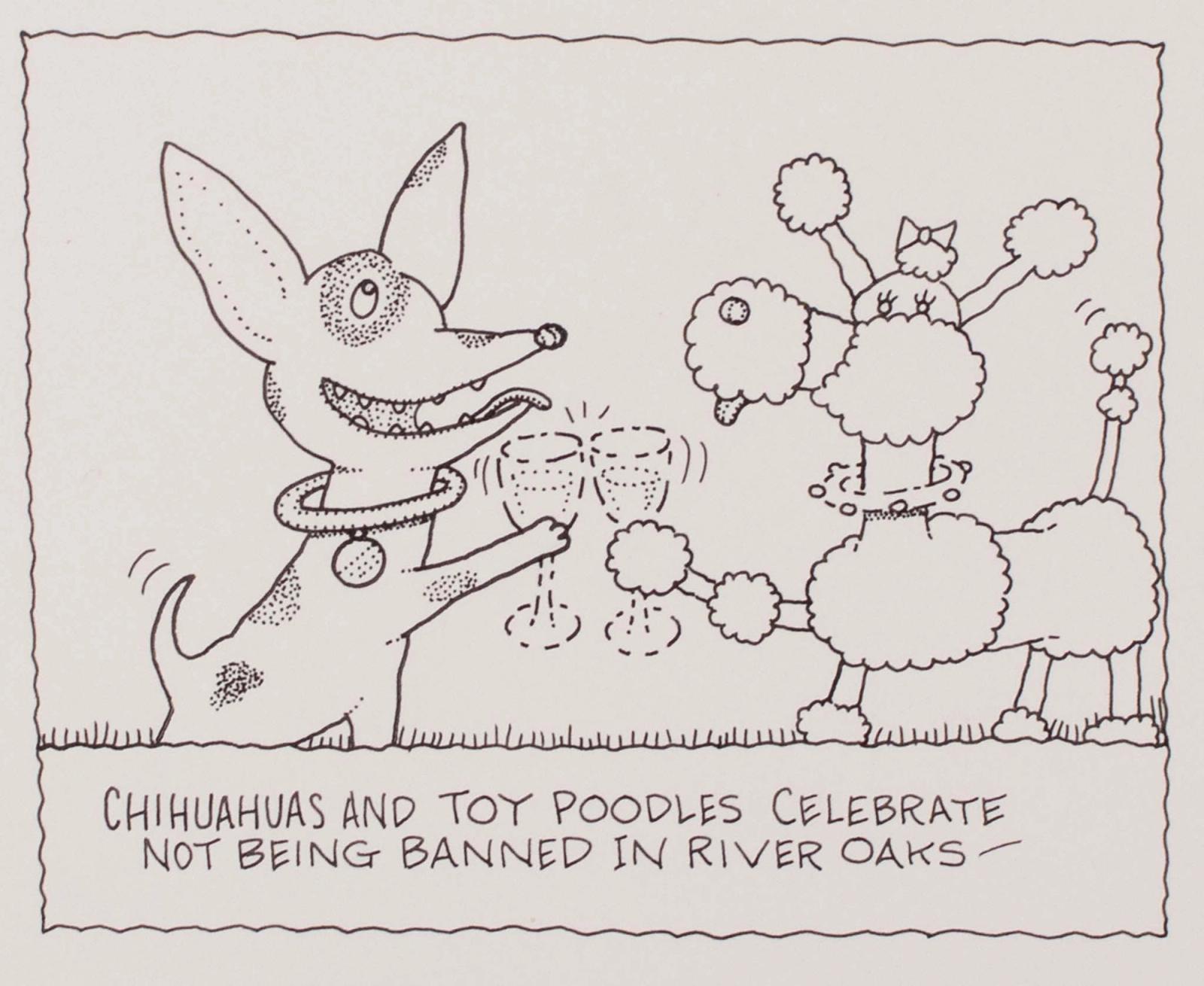 Chihuahua's And Toy Poodles Celebrate Not Being Banned In River Oaks