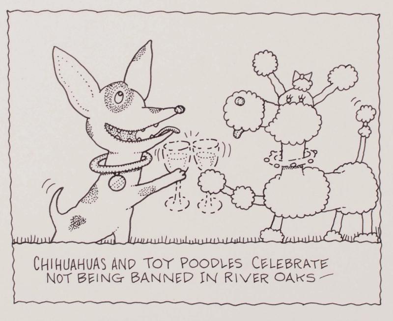 Chihuahua's And Toy Poodles Celebrate Not Being Banned In River Oaks