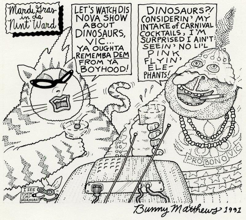 Considerin' My Intake of Carnival Cocktails I'm Surprised I Ain't Seein' No Li'l Pink Flyin Elephants!