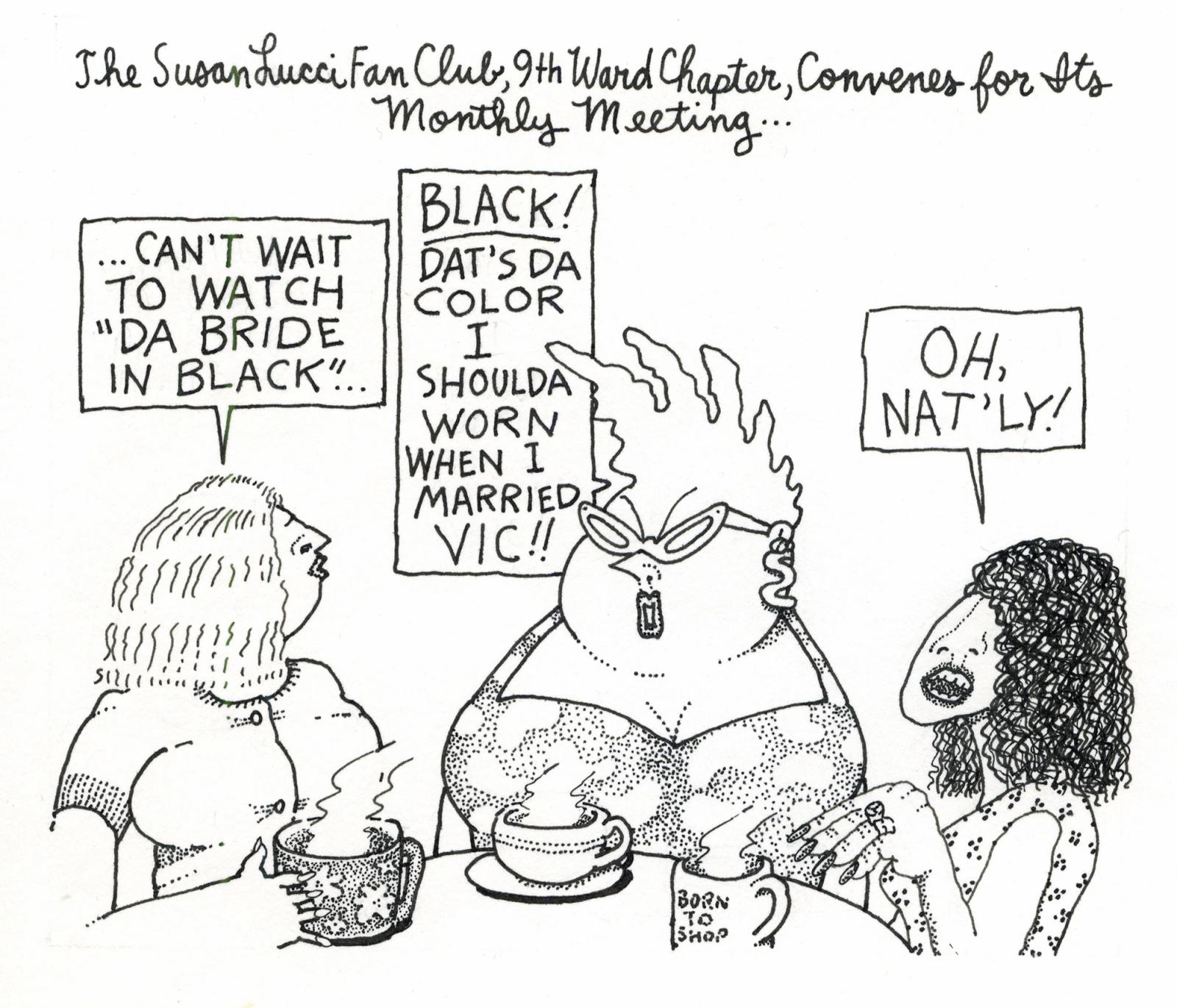 The SusanLucci Fan Club, 9th Ward Chapter, Covenes For Its Monthly Meeting