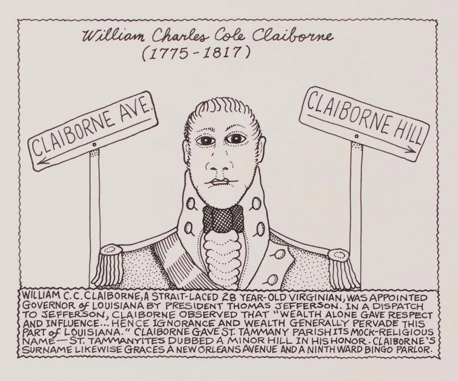 Claiborne Gave St. Tammany Parish It's Mock Religious Name.