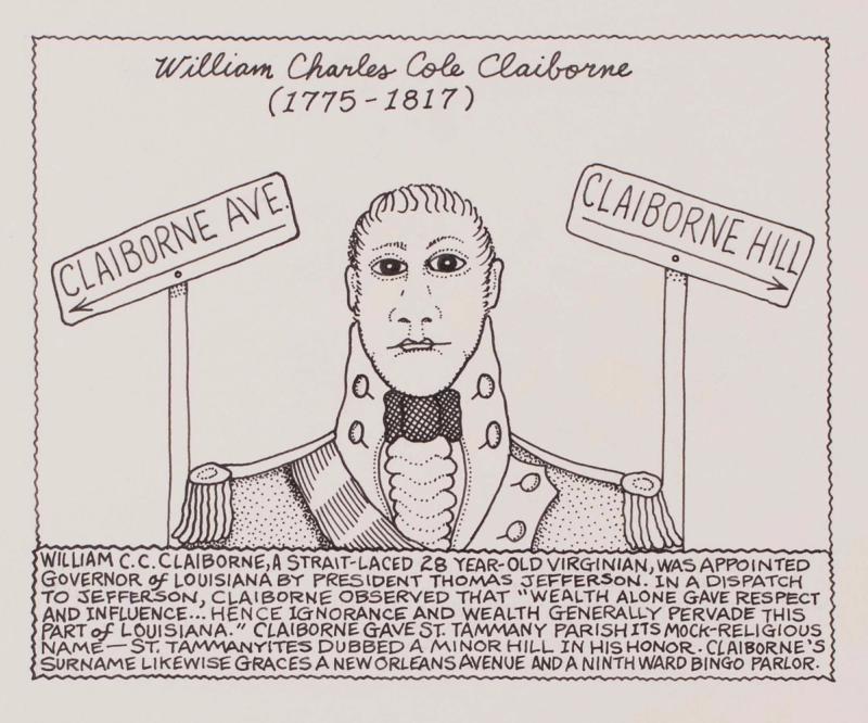 Claiborne Gave St. Tammany Parish It's Mock Religious Name.