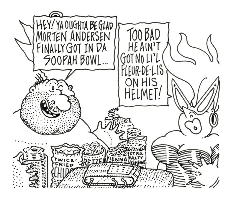 Morten Andersen Finally Got In Da Soopah Bowl