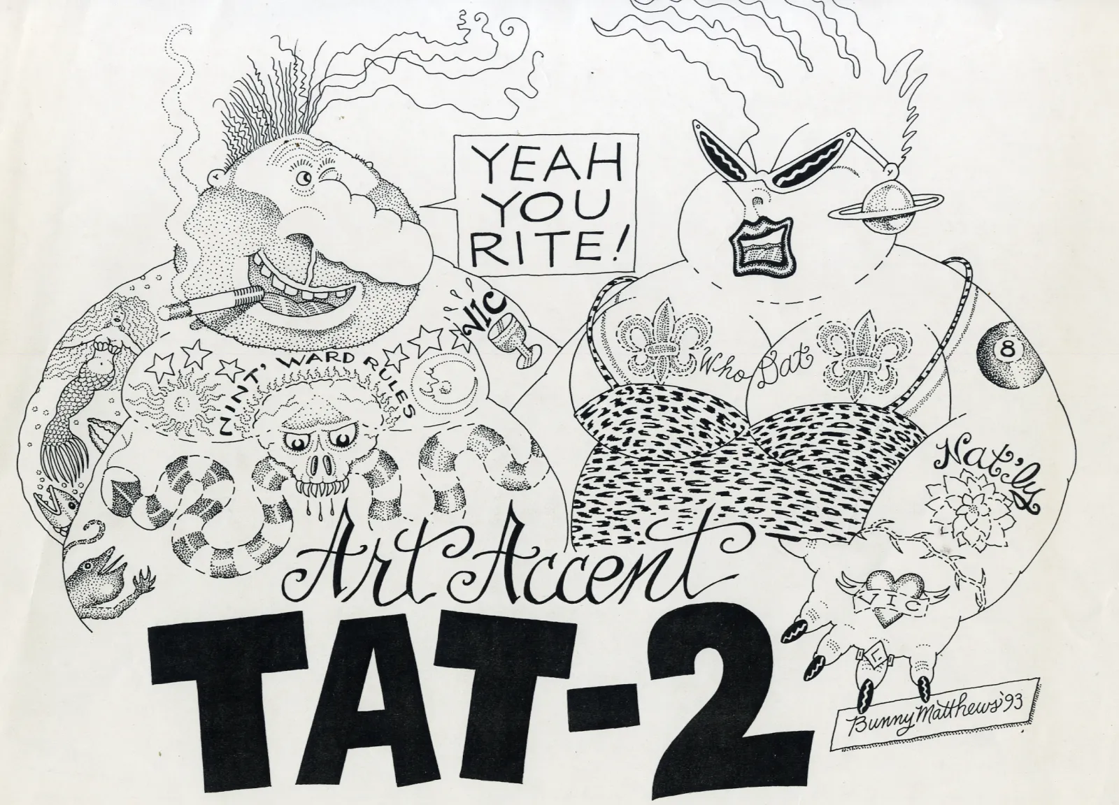 Tattooed Vic 'n Nat'ly