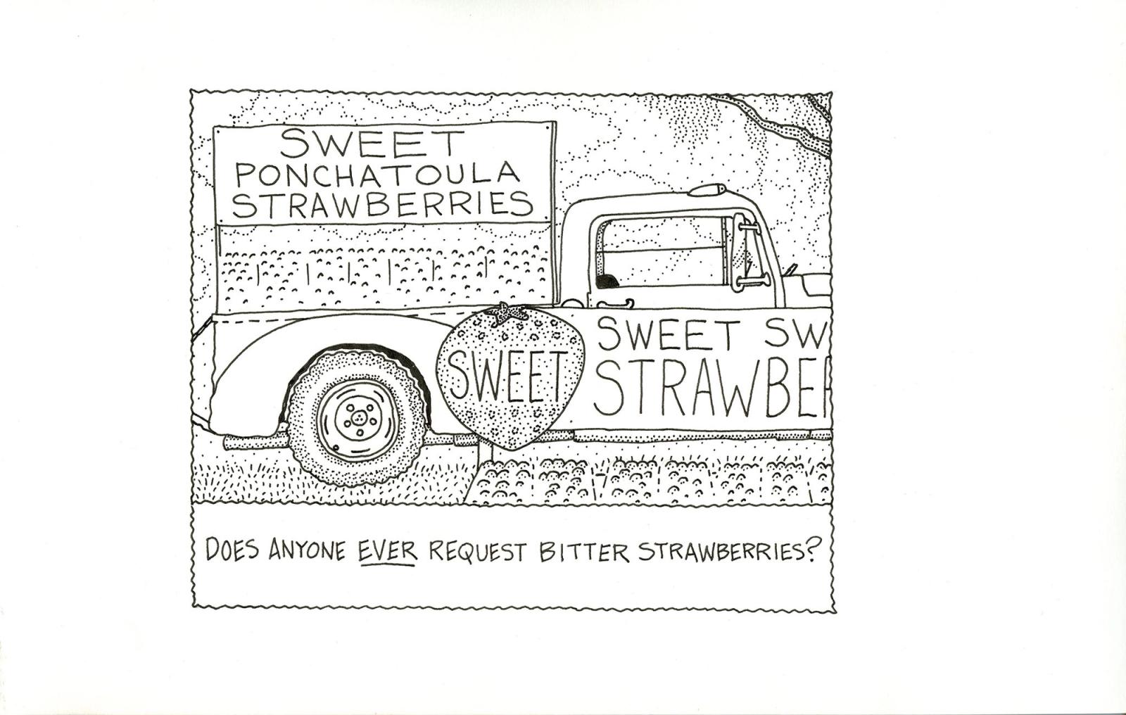 Sweet Ponchatoula Strawberries
