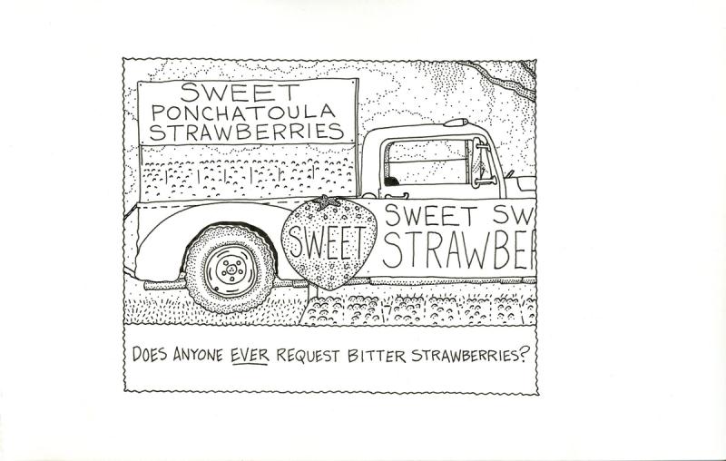Sweet Ponchatoula Strawberries