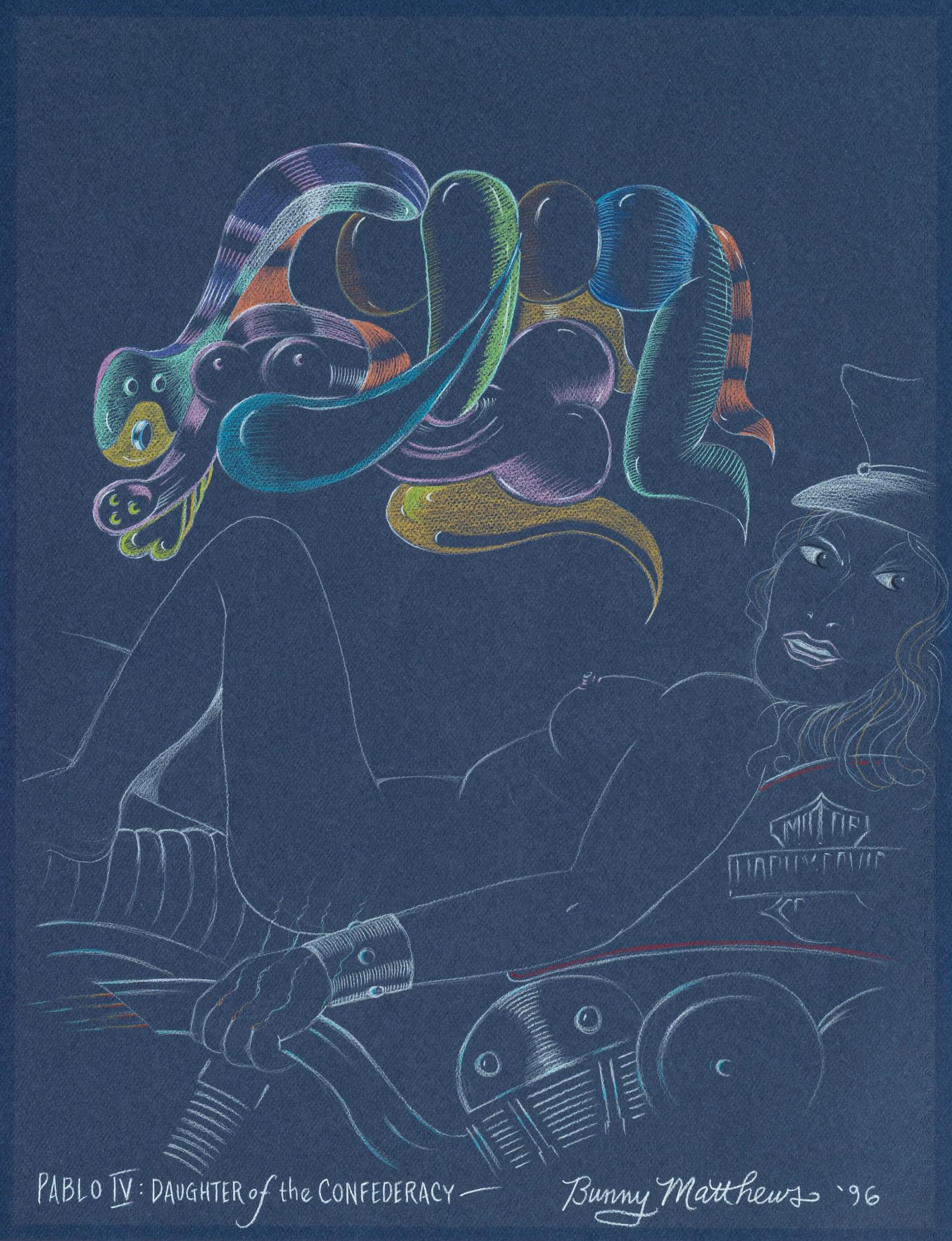 Pablo Picasso, Motorcycle, Daughter of the Confederacy