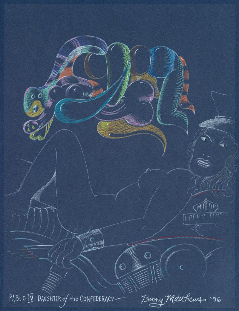 Pablo Picasso, Motorcycle, Daughter of the Confederacy