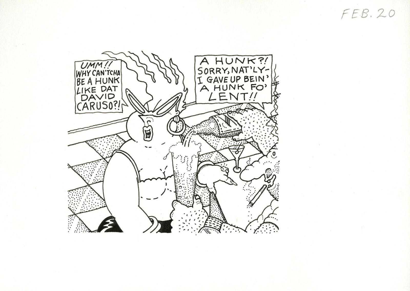 Sorry, Nat'ly - I Gave Up Bein' A Hunk Fo' Lent!!