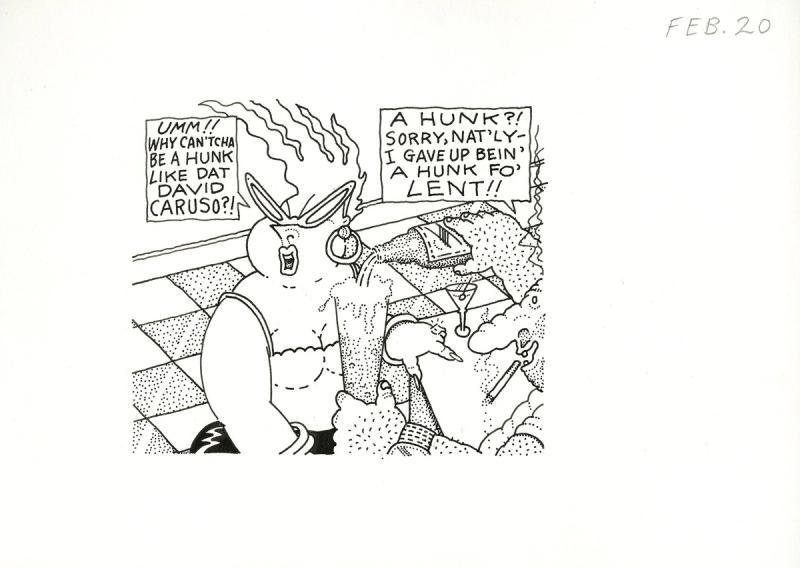 Sorry, Nat'ly - I Gave Up Bein' A Hunk Fo' Lent!!