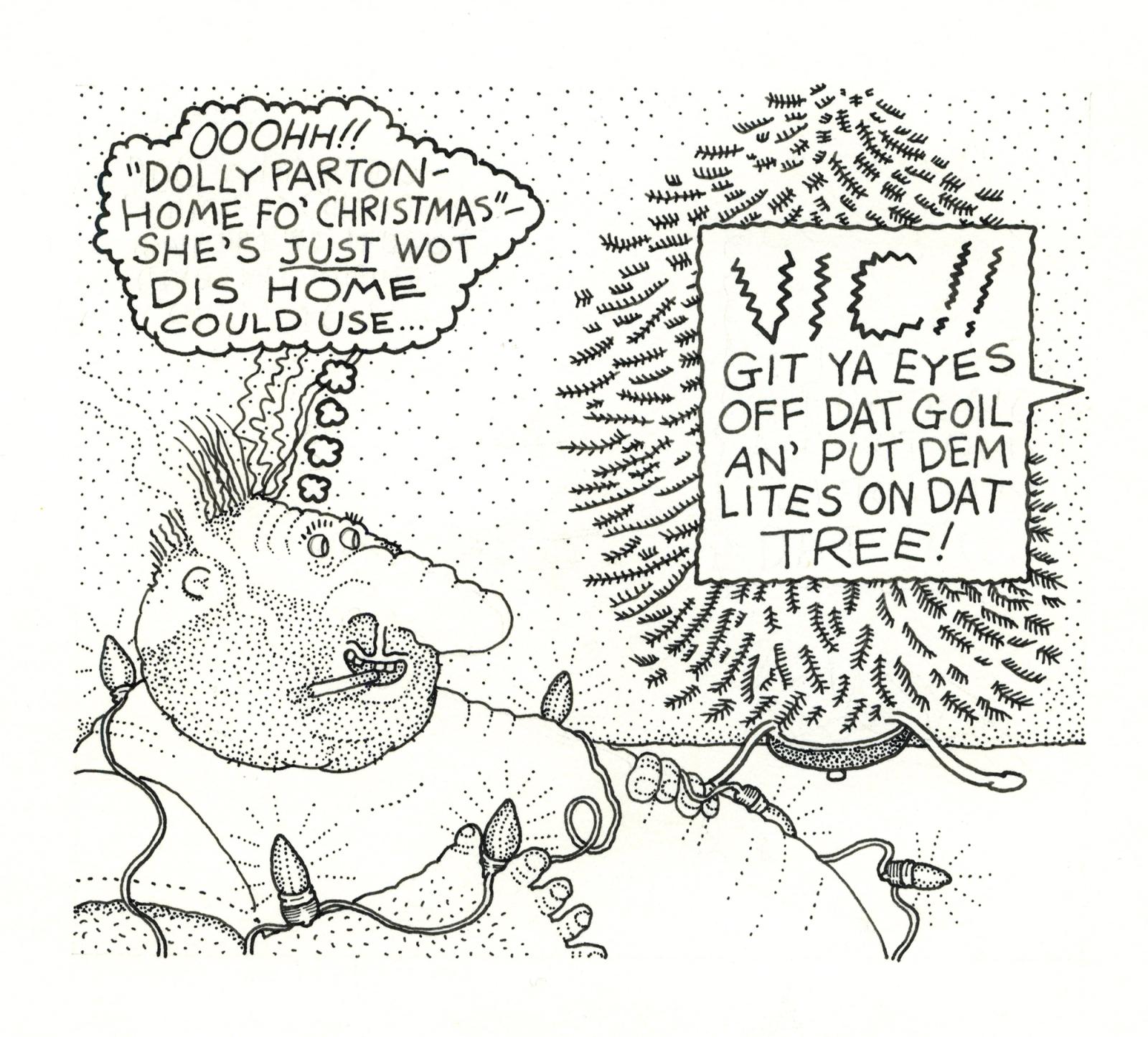 Vic!! Git Ya Eyes Off Dat Goil