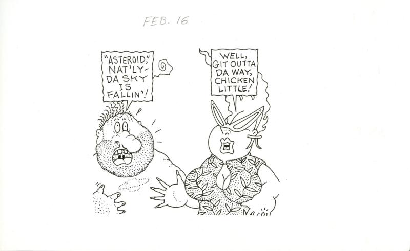 "Asteroid". Nat'ly'. Da Sky is Fallin