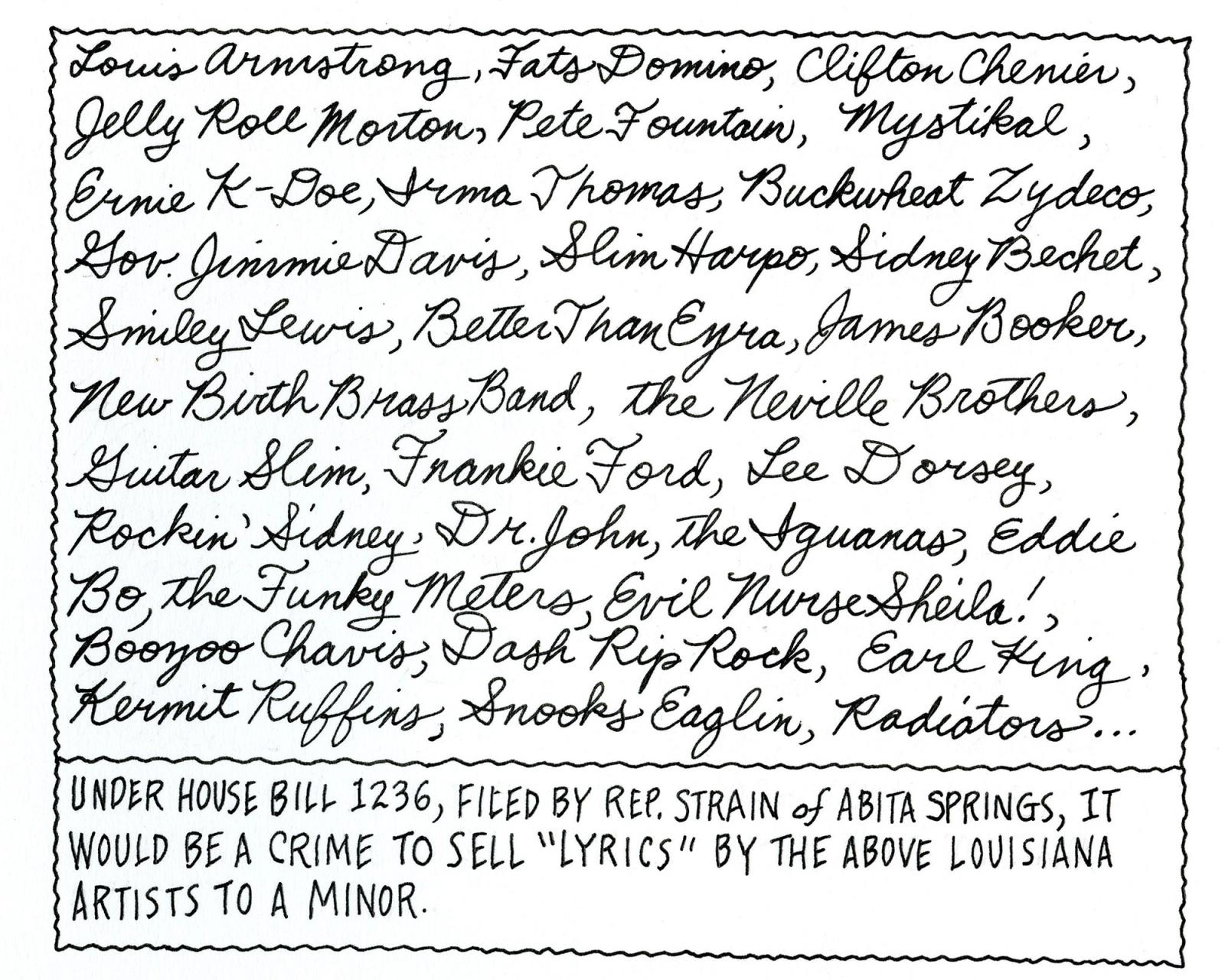 Under House Bill 1236, Filed By Rep. Strain of Abita Springs