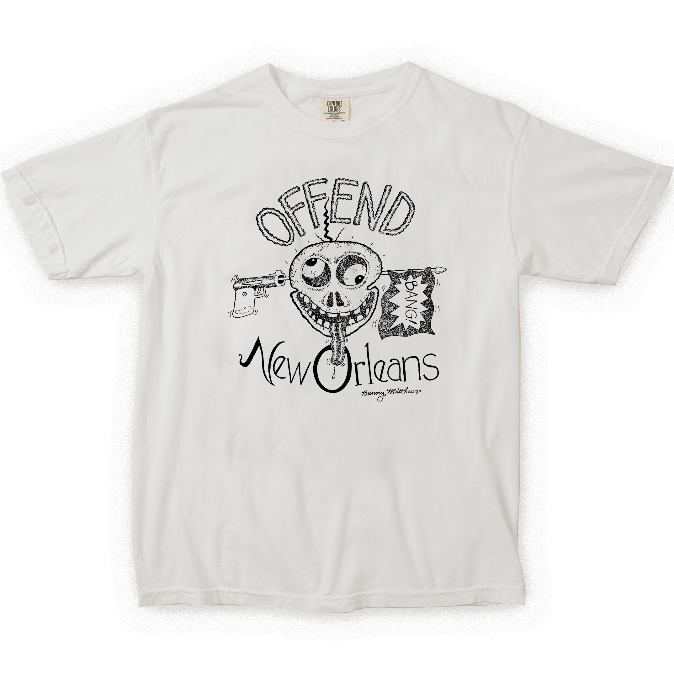 Offend New Orleans (Black Ink) T-shirt