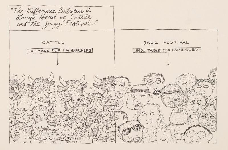 The Difference Between A Large Herd of Cattle and The Jazz Festival