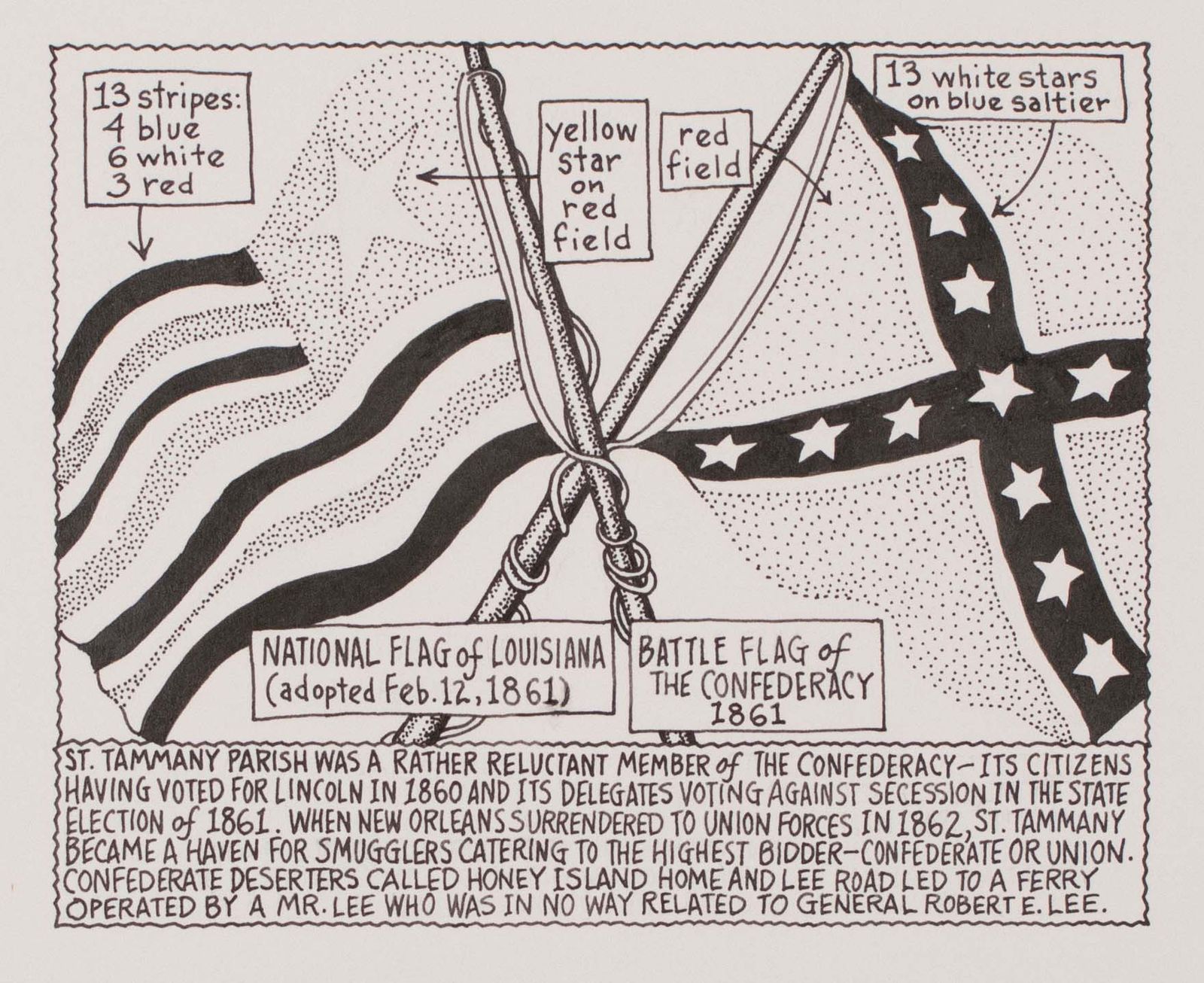 St. Tammany Parish Was A Rather Reluctant Member of The Confederacy