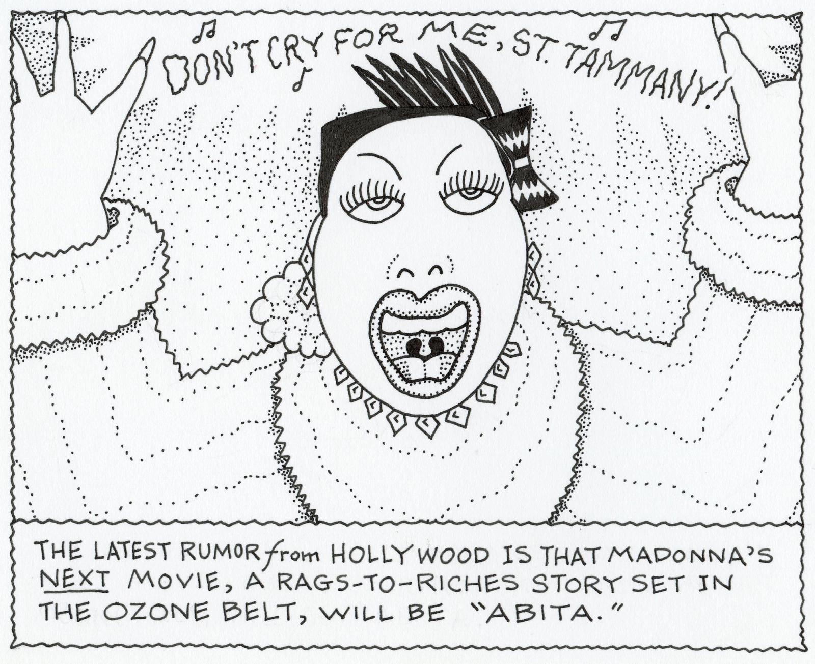 The Latest Rumor from Hallowood Is That Madonna's Next Movie.... Weill Be "Abita"