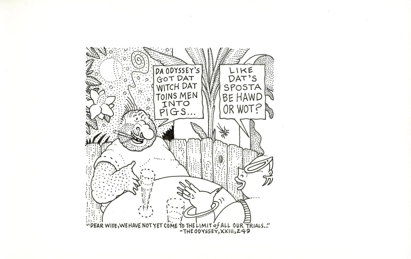 Da Odyssey's Got Dat Witch Dat Toins Men Into Pigs