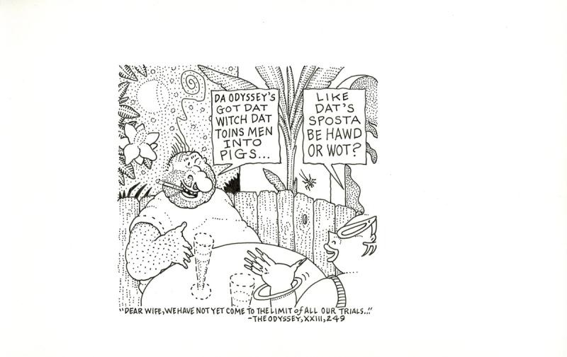 Da Odyssey's Got Dat Witch Dat Toins Men Into Pigs