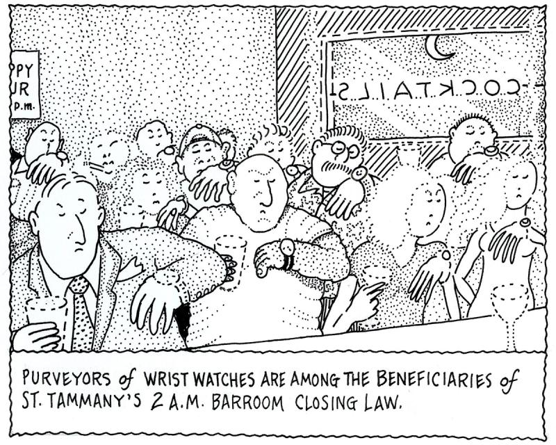 The Beneficiariws of St. Tammany's 2 A.M. Barrom Closing Law