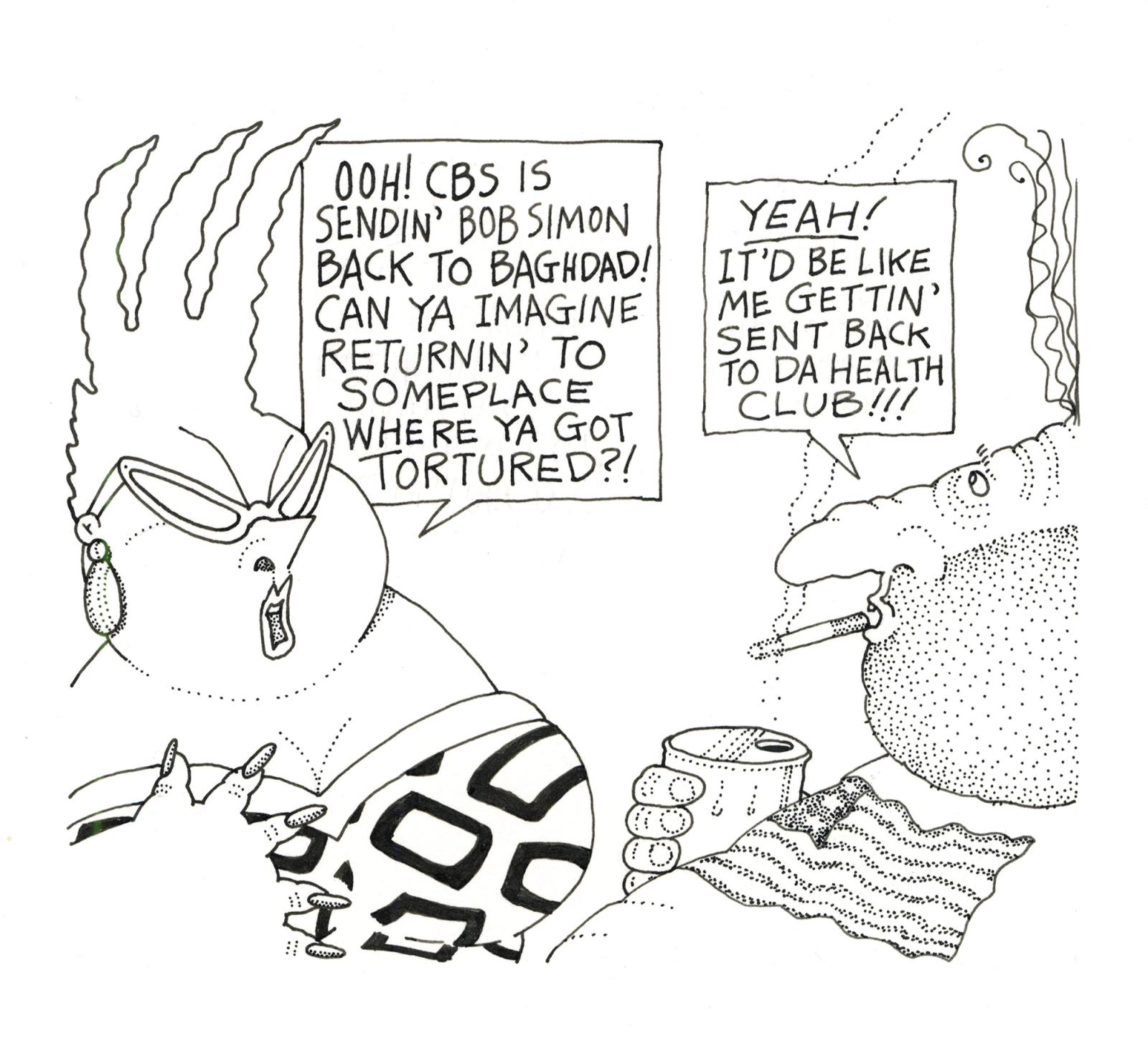 CBS is Sendin' Bob Simon Back to Baghdad!