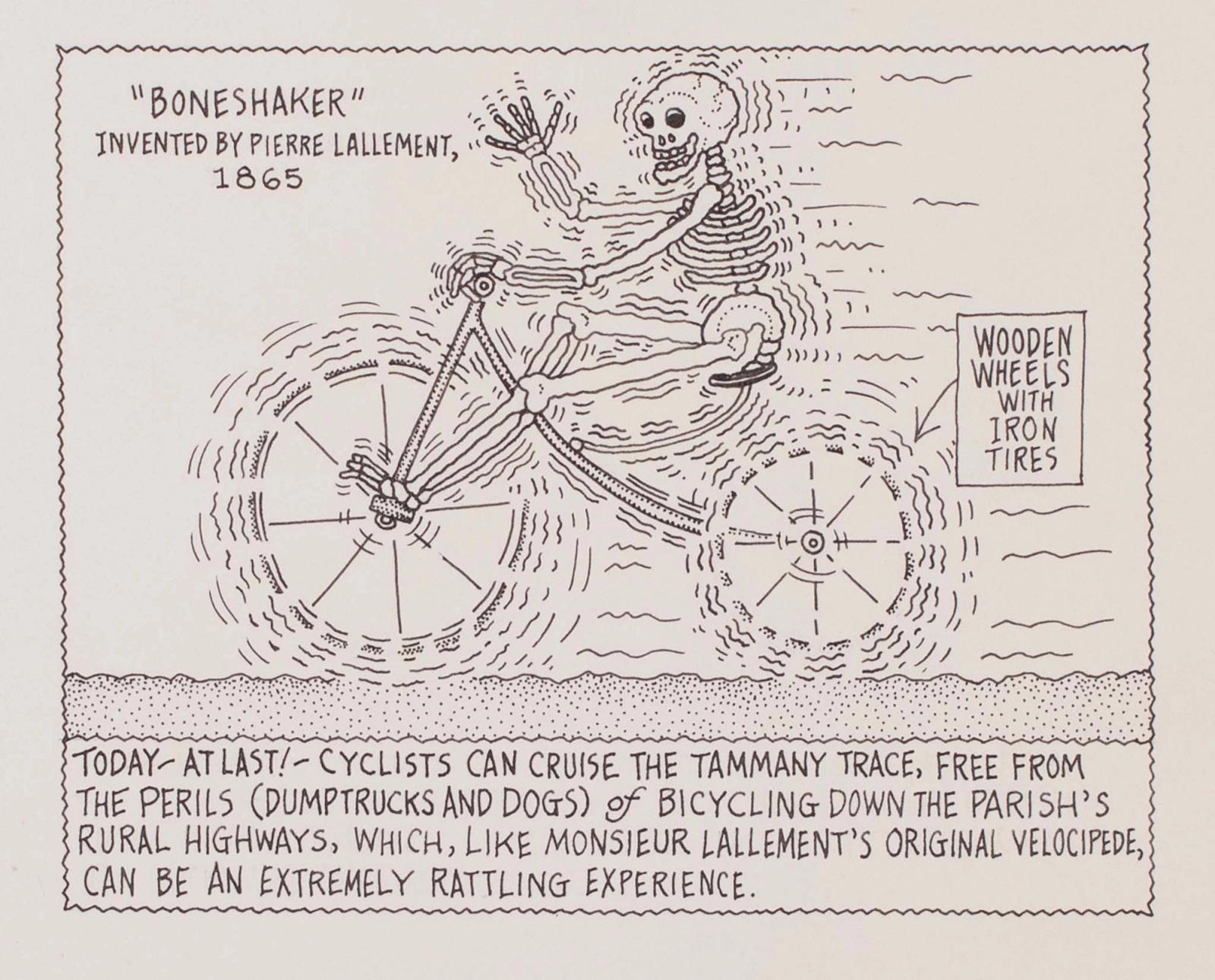 Today - At Last!  Cyclists can Cruise The St. Tammany Trace